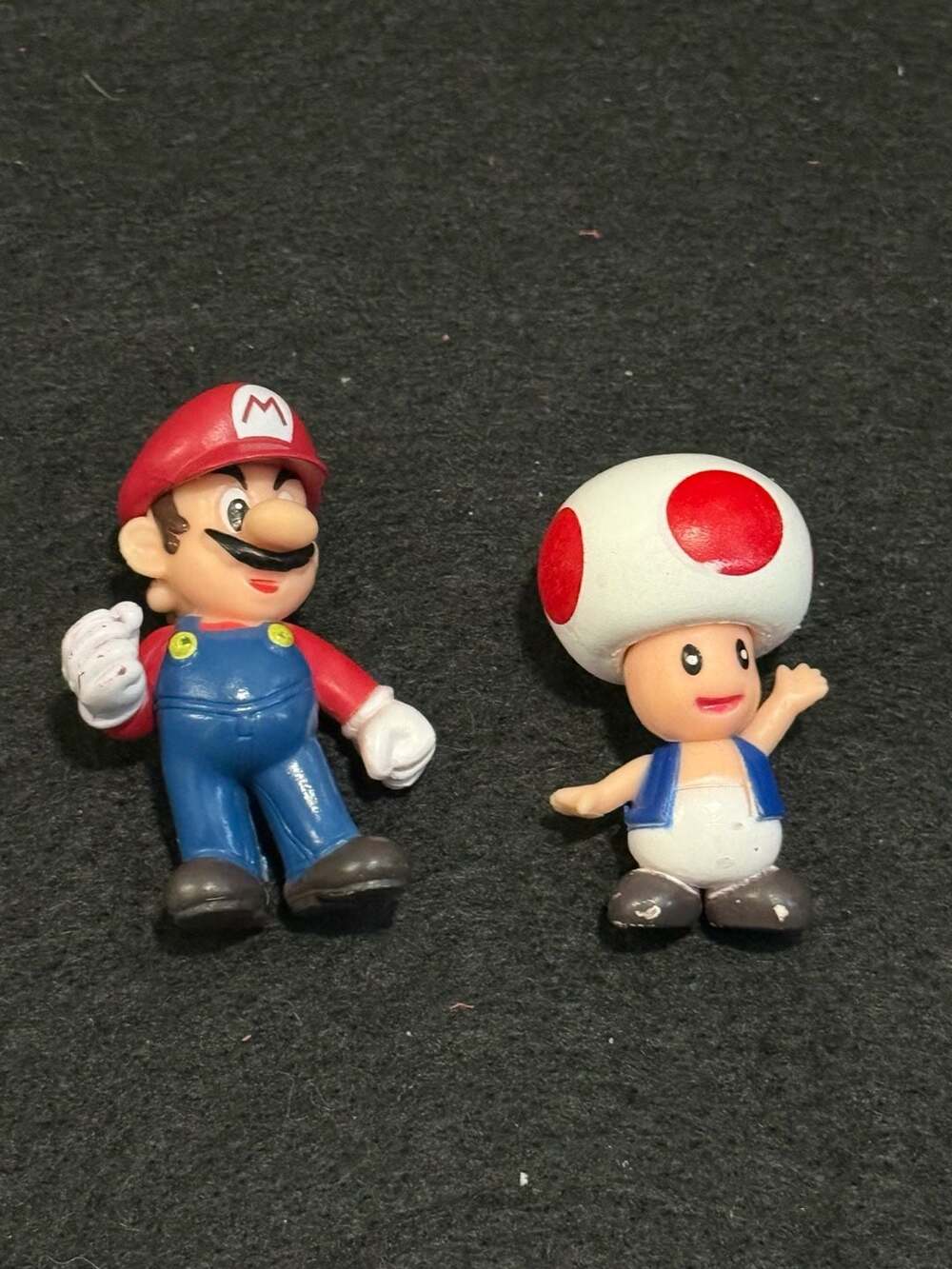 Super Mario and Toad PVC Miniature Figures Lot